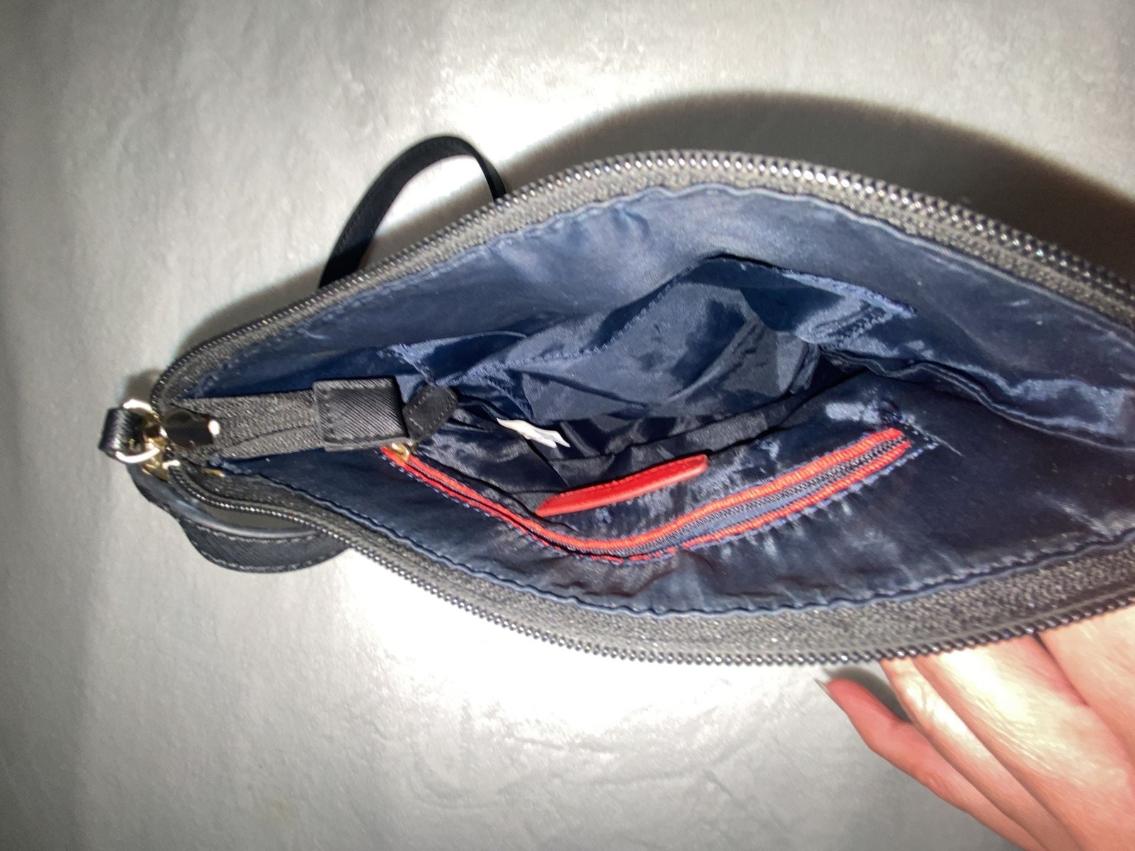 Tommy Hilfiger Monogram Jacquard Crossbody Bag in Black and Beige