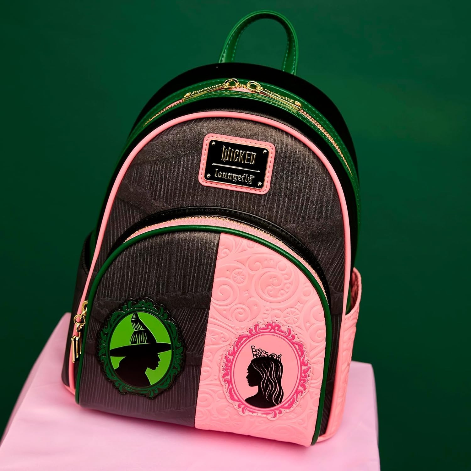 Loungefly Universal Wicked Glinda and Elphaba Mini Backpack Exclusive NWT LE NEW