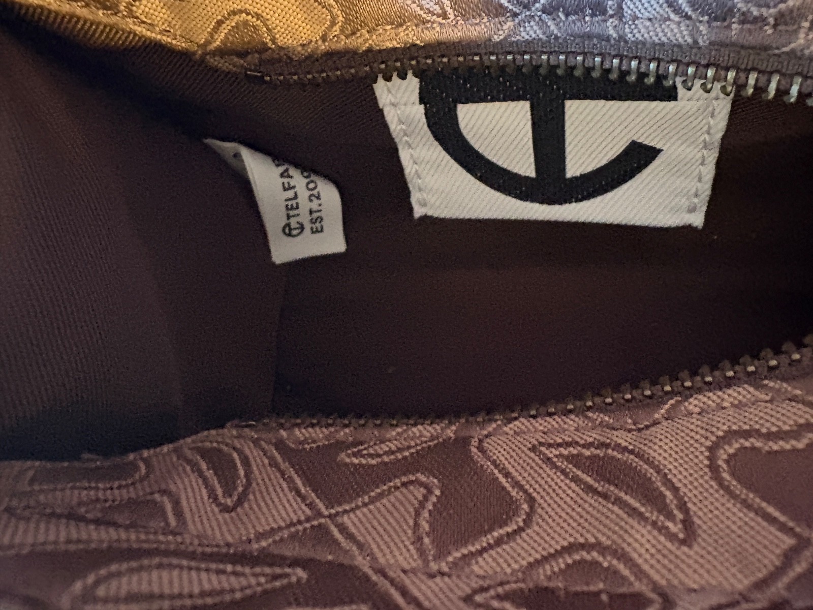 Telfar Small Monogrammed Shopping Bag – Chocolate