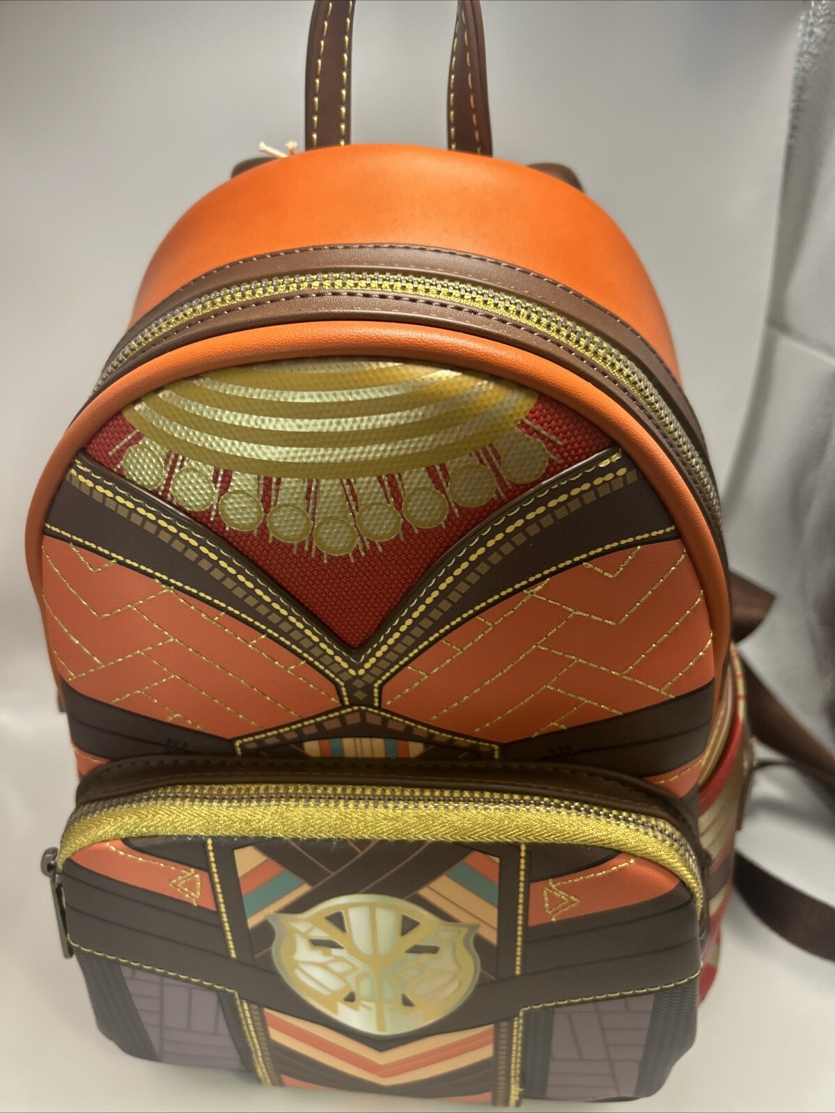 NWT Loungefly Marvel Black Panther Wakanda Forever Okoye Cosplay Mini Backpack
