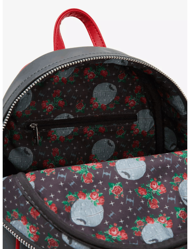 Loungefly Star Wars Death Star Cross Stitch Mini Backpack