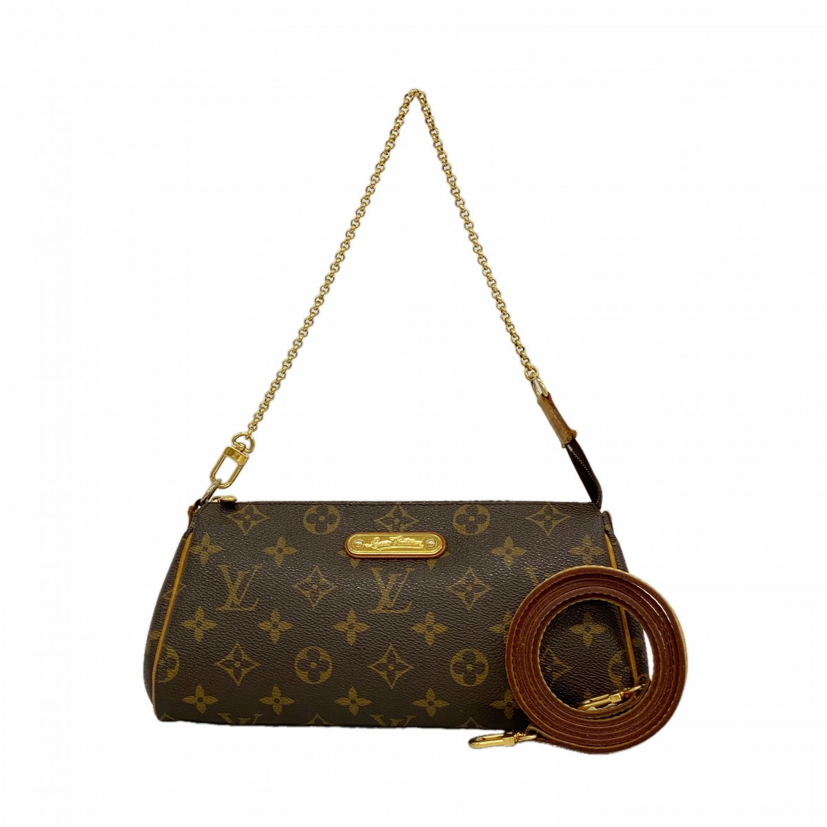 Auth [6gb2319] LOUIS VUITTON Handbag Monogram Eva M95567 Brown 2 way bag [Pr…