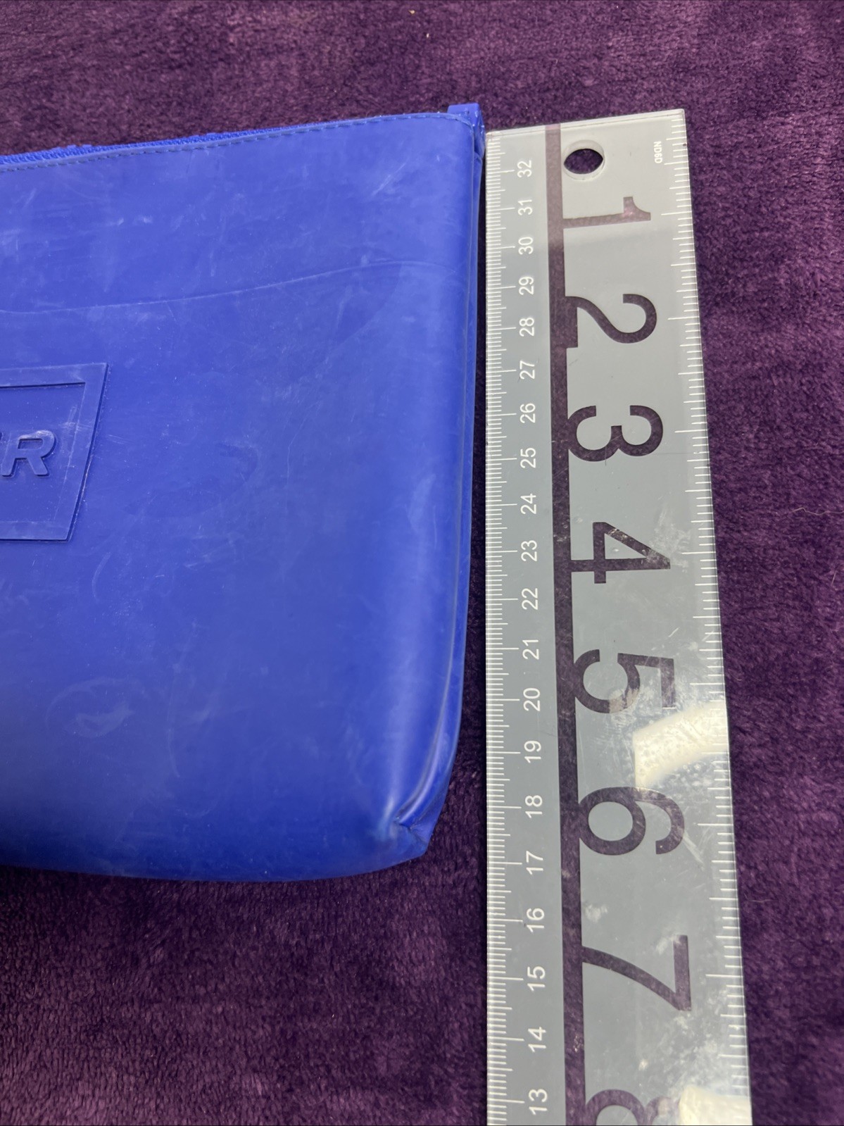 Hunter x Target Large Blue Clutch Wristlet Pouch Collaboration PVC – NWT