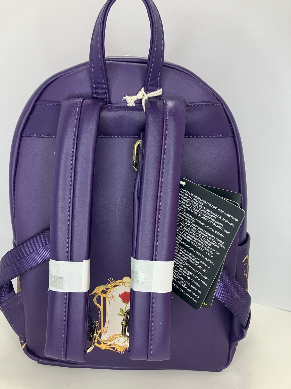 EXCLUSIVE Loungefly Disney Princess Belle and Beast Ornate Portrait Backpack NWT