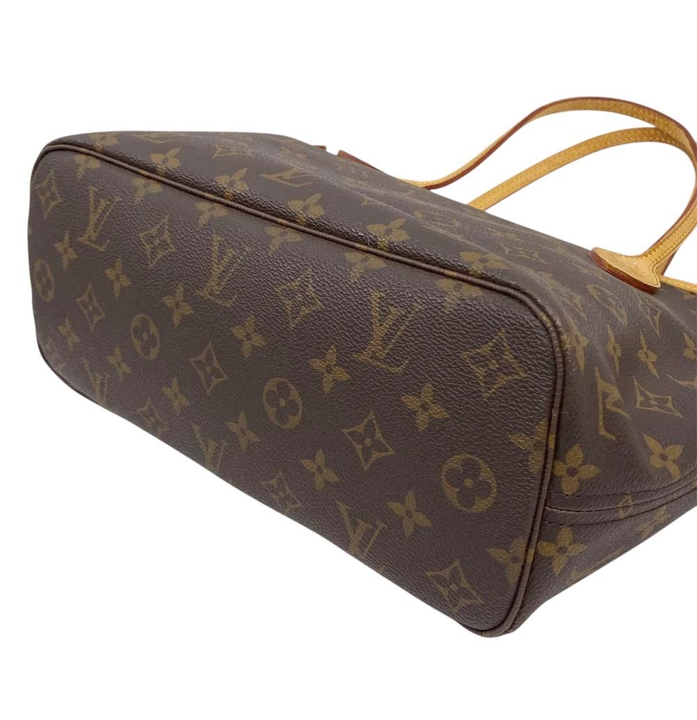 Louis Vuitton Monogram Neverfull PM M40155 Tote Shoulder Bag Brown PVC