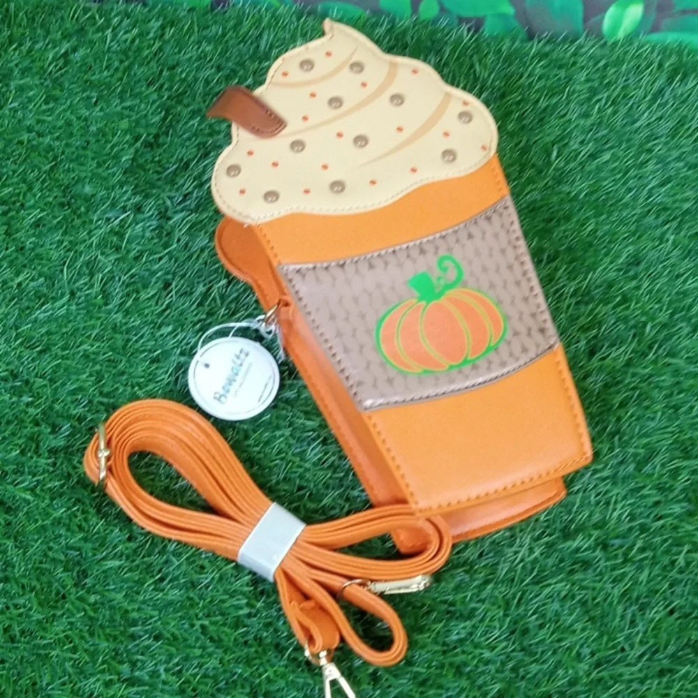 Pumpkin Spice Latte Crossbody Bag