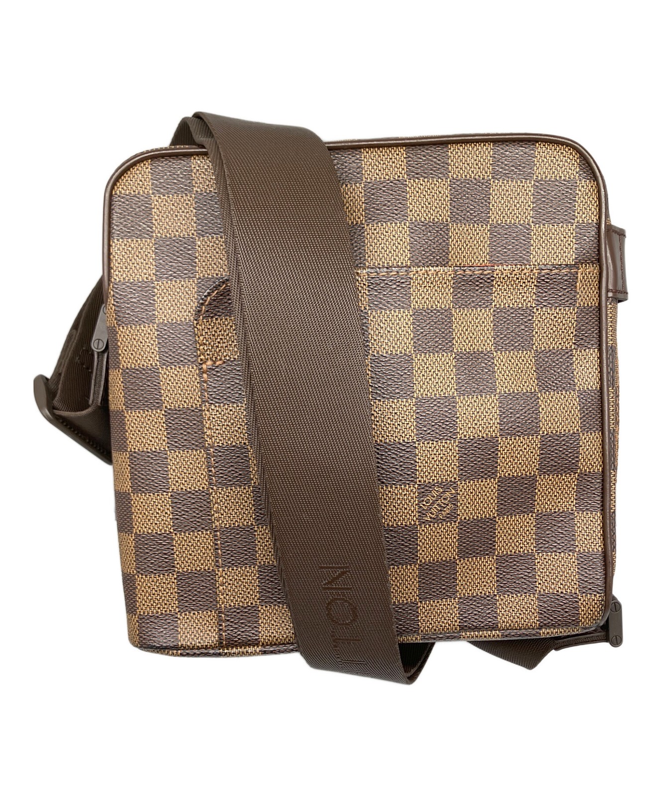 Louis Vuitton Olaf PM N41442 Coated Canvas Brown Bag #TFB1986