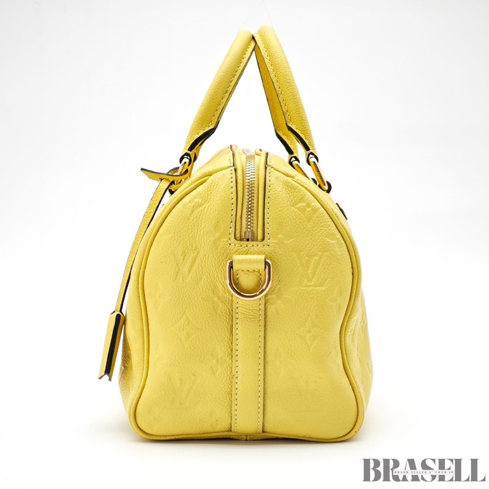 LOUIS VUITTON Speedy 25 Bandoulière M41192 2-Way Handbag Yellow Women’s