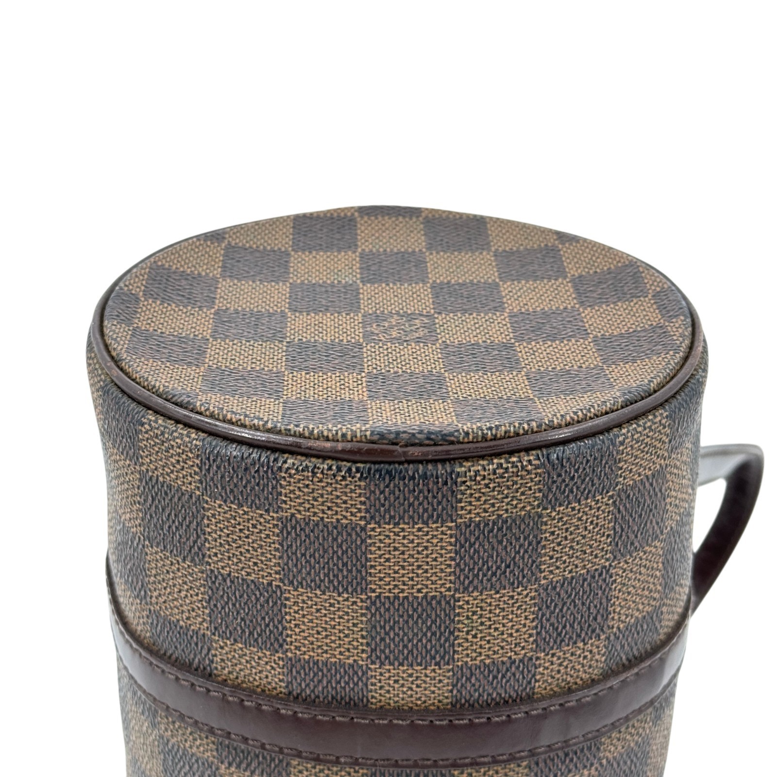 LOUIS VUITTON Papillon 26 Damier Ebene Canvas Brown Vintage Handbag N51304