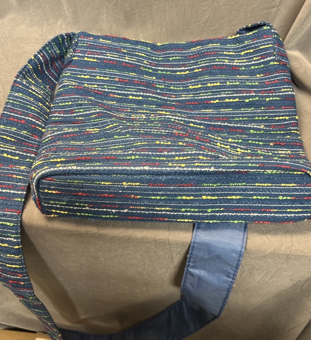 Exclusive Harry Potter Luna Lovegood Blue Boucle Crossbody 56″ STRAP Bag NWOT