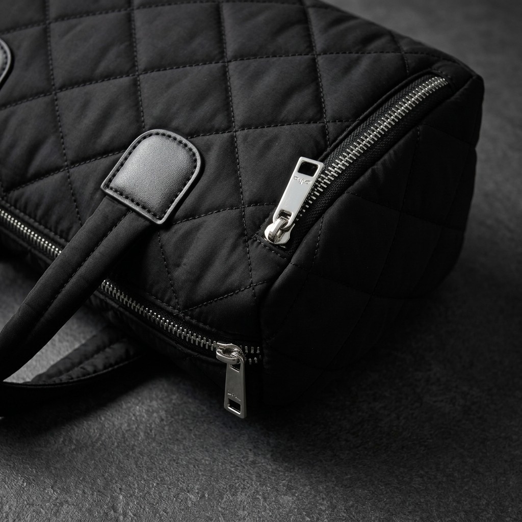 Women’s Daily Casual Quilted Portable Pillow Bag Shoulder Crossbody Bag Black