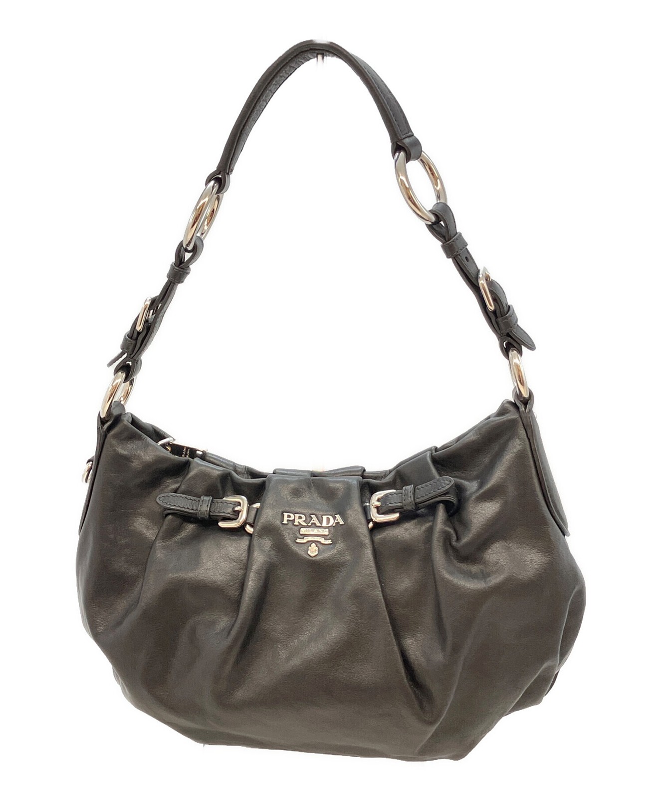 Prada BR3795 Black Handbag #TFB008