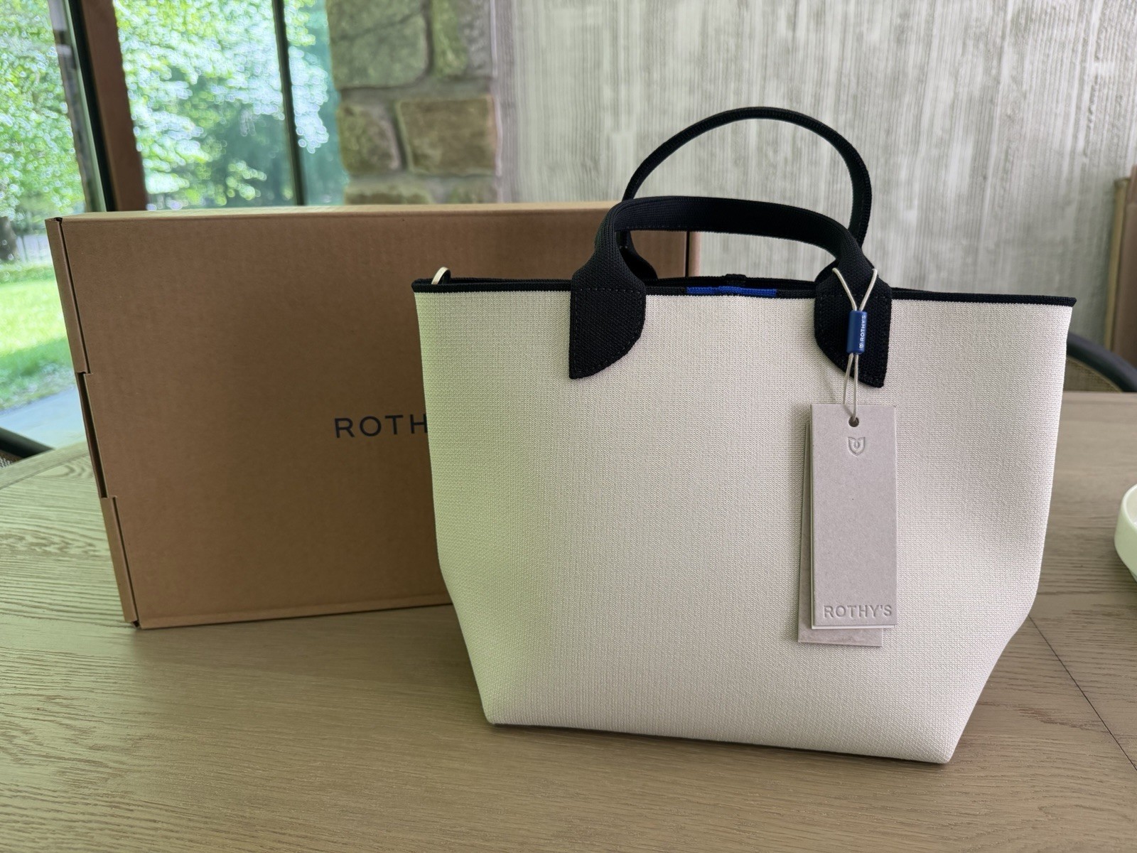 Rothy’s Lightweight Petite Tote Bag – vanilla cream