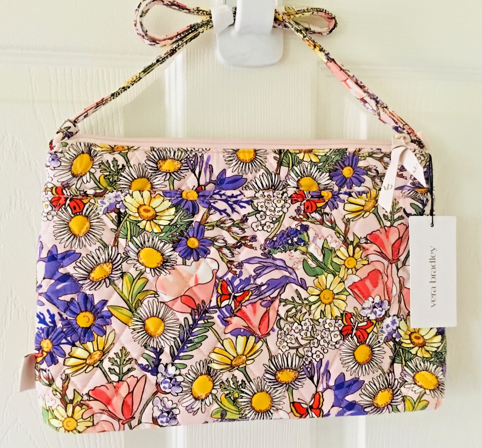 Vera Bradley ~ “Coastal Wildflowers” ~ Large Hipster/Cross Body ~ NWT