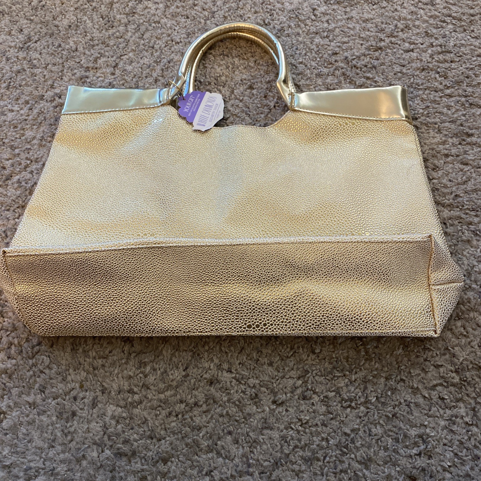 New Elizabeth Taylor White Diamonds Tote Bag