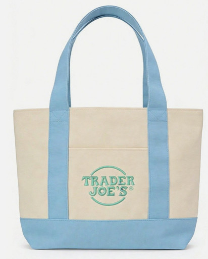 Trader Joes Mini Tote Bags Pastel All Colors In Hand, 100% Authentic!!!