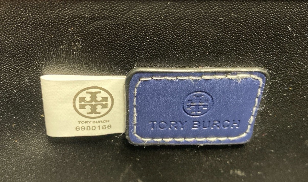 NWT Tory Burch T Monogram Jacquard Wallet Crossbody Clutch Bag Complete Set