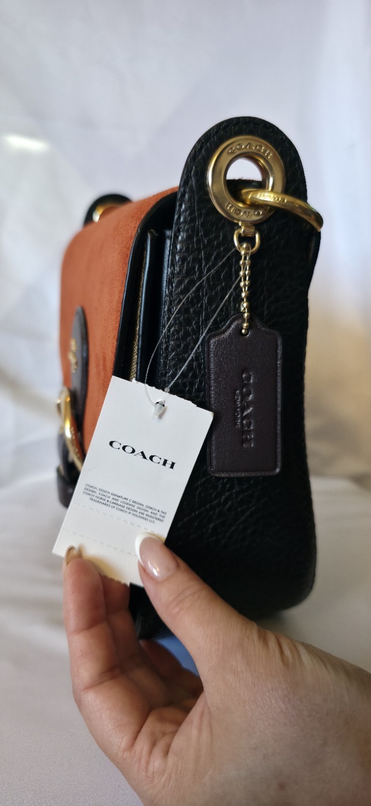NEW WITH TAGS – Authentic Coach Kleo Shoulder Bag 23″ Signature Canvas C5692