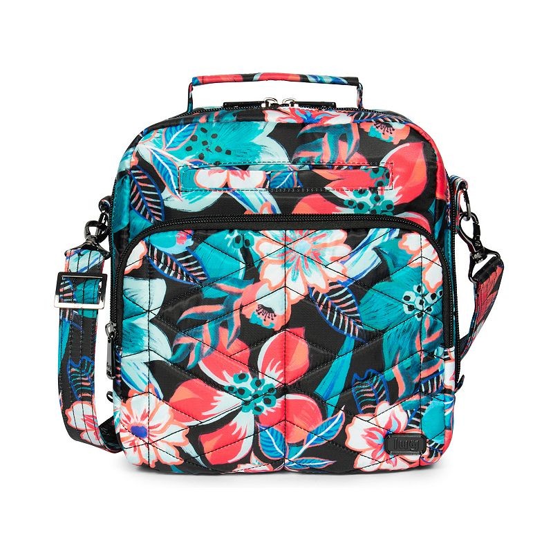 Lug Ranger 2 Crossbody Bag for Women, Resort Tropics Exterior, Front Zipper Pock