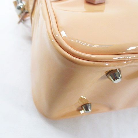 JACQUES LE CORRE Lisbon Tote Bag Enamel Beige 19cm/7.5″ Shoulder Hand SA