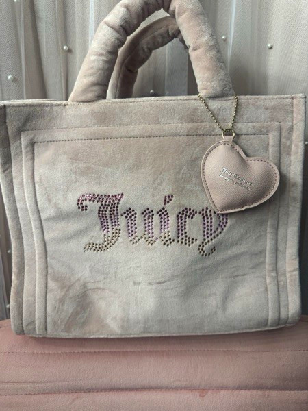 Juicy Couture Dusty Blush Big Spender Large Tote Brand New With Tags