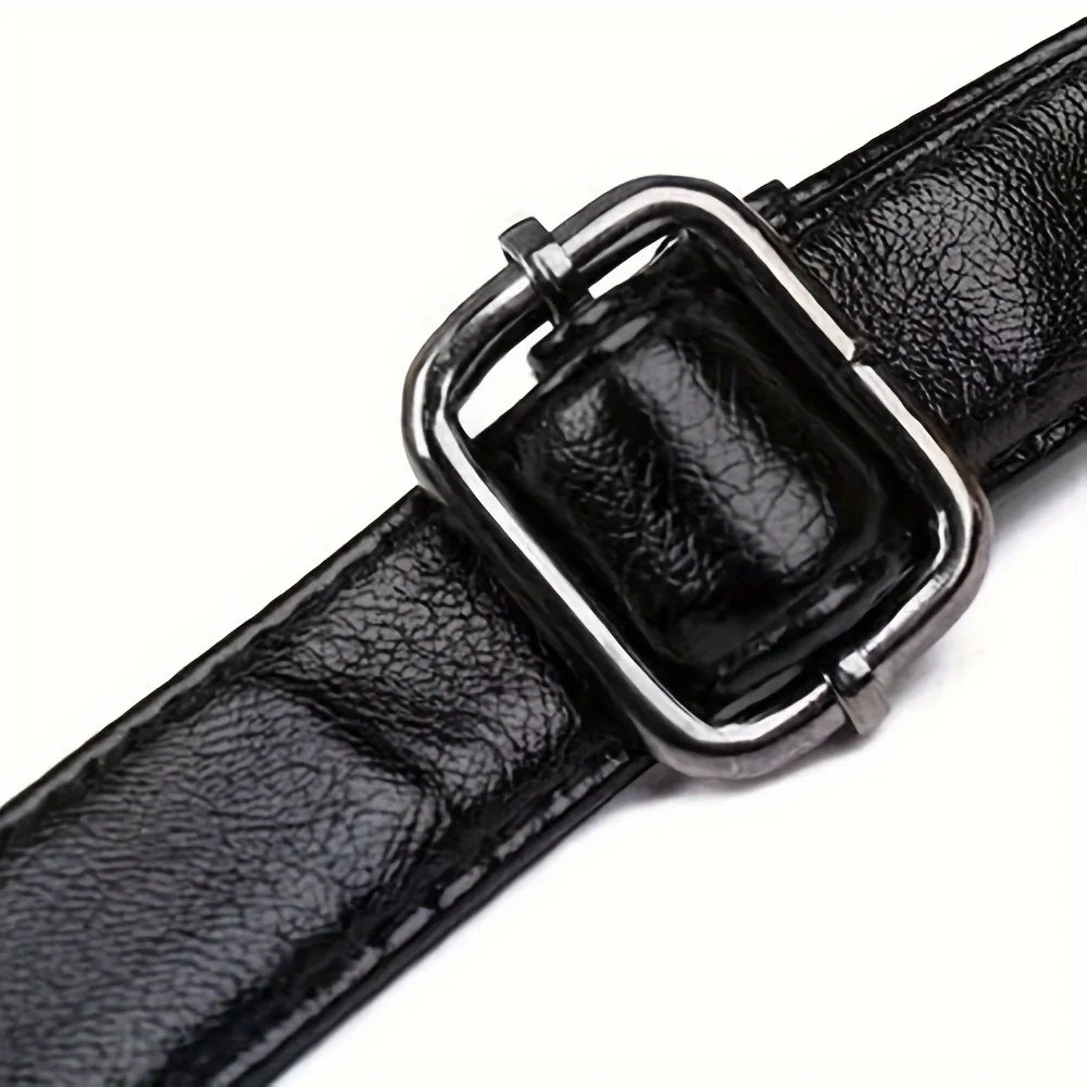 Women Crossbody Mom Bag PU Leather Large Capacity Multi-Pocket Shoulder Black