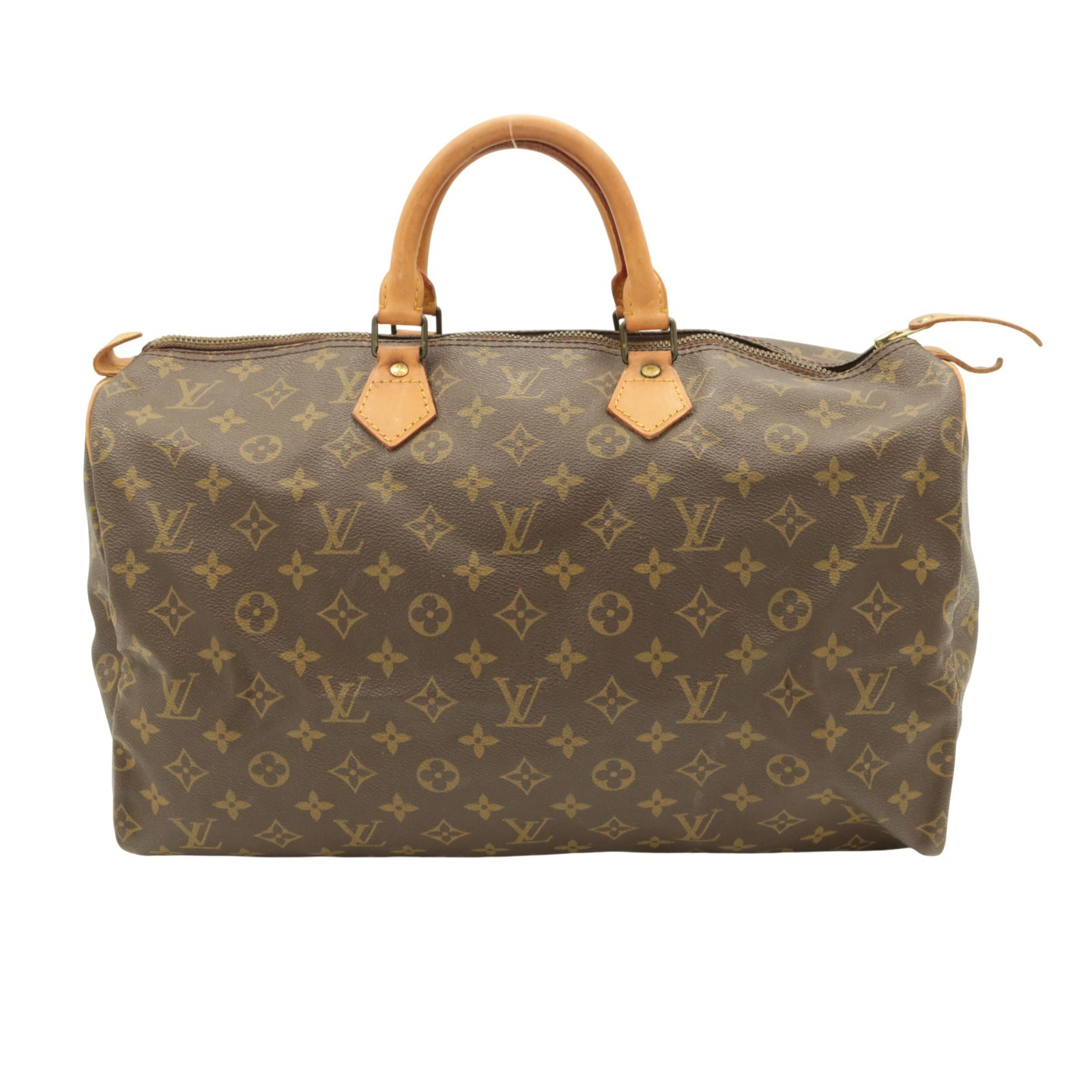 Louis Vuitton M41522 Speedy 40 Hand bag Brown Monogram SA852