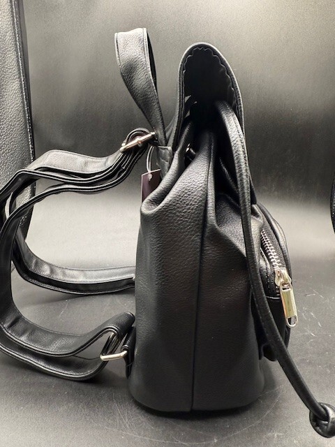 9″ Mini Flap Backpack – Wild Fable™ Black