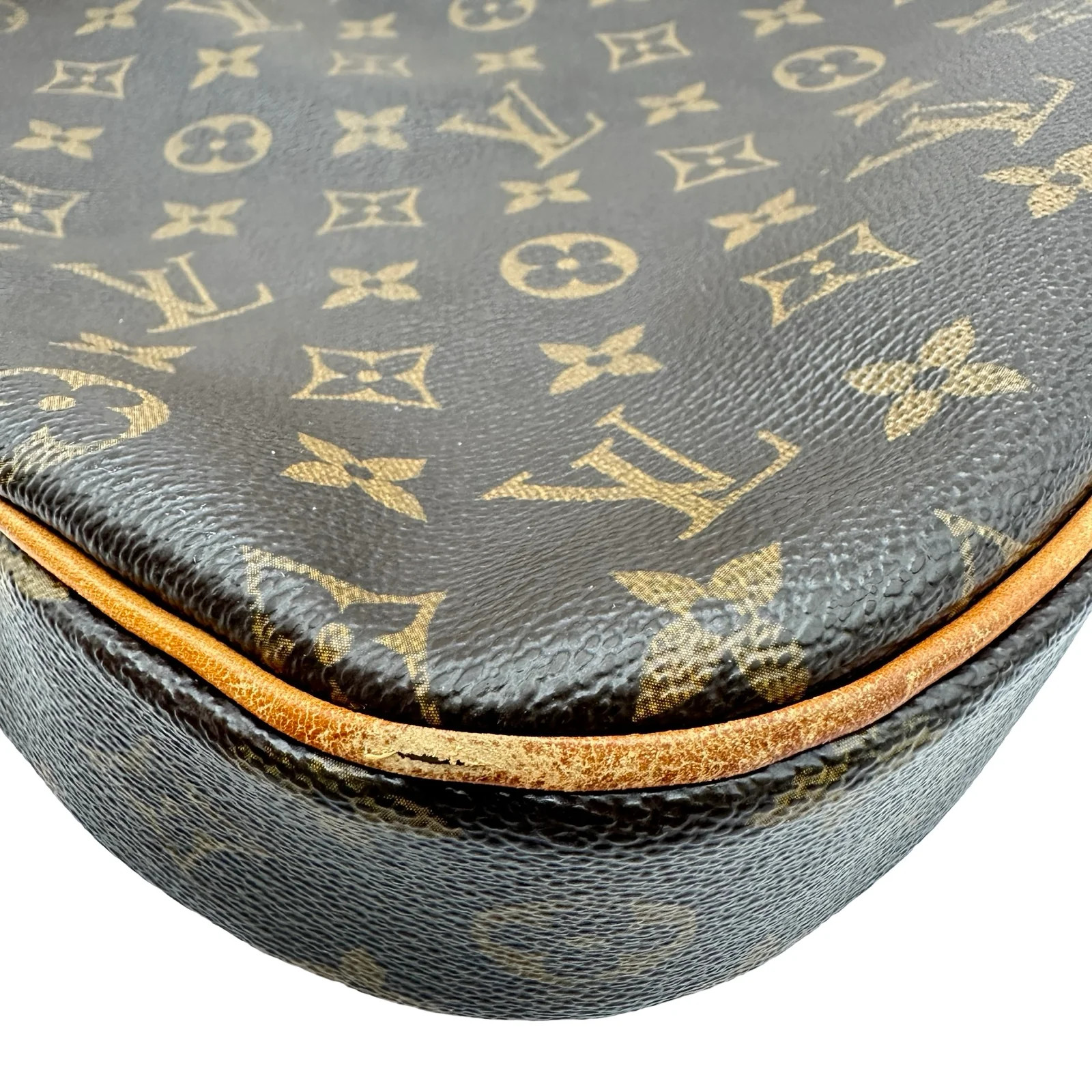 LOUIS VUITTON Odéon PM Brown Monogram Shoulder Bag M56390 #OKB4123