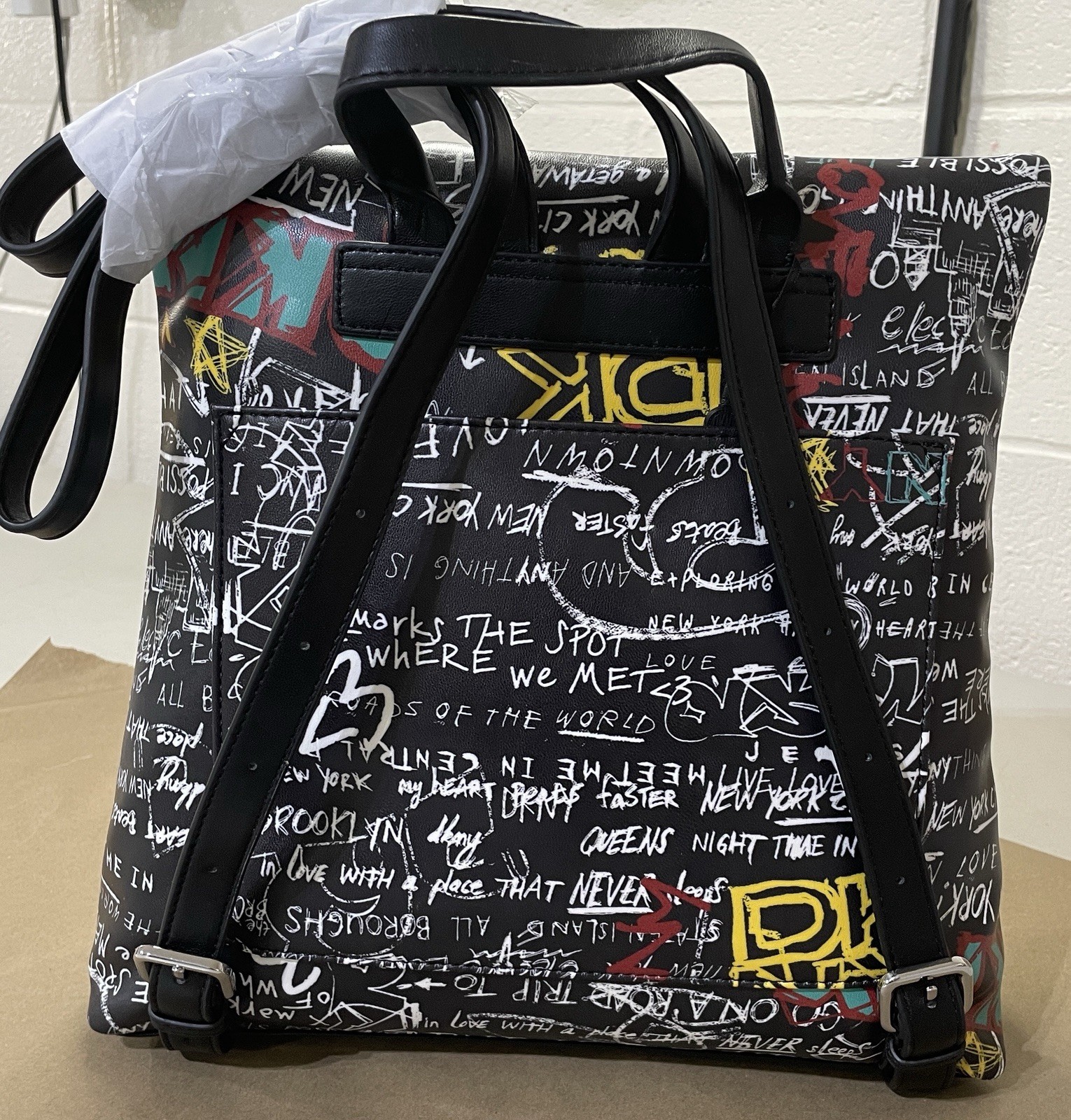 DKNY Tilly Graffiti Backpack