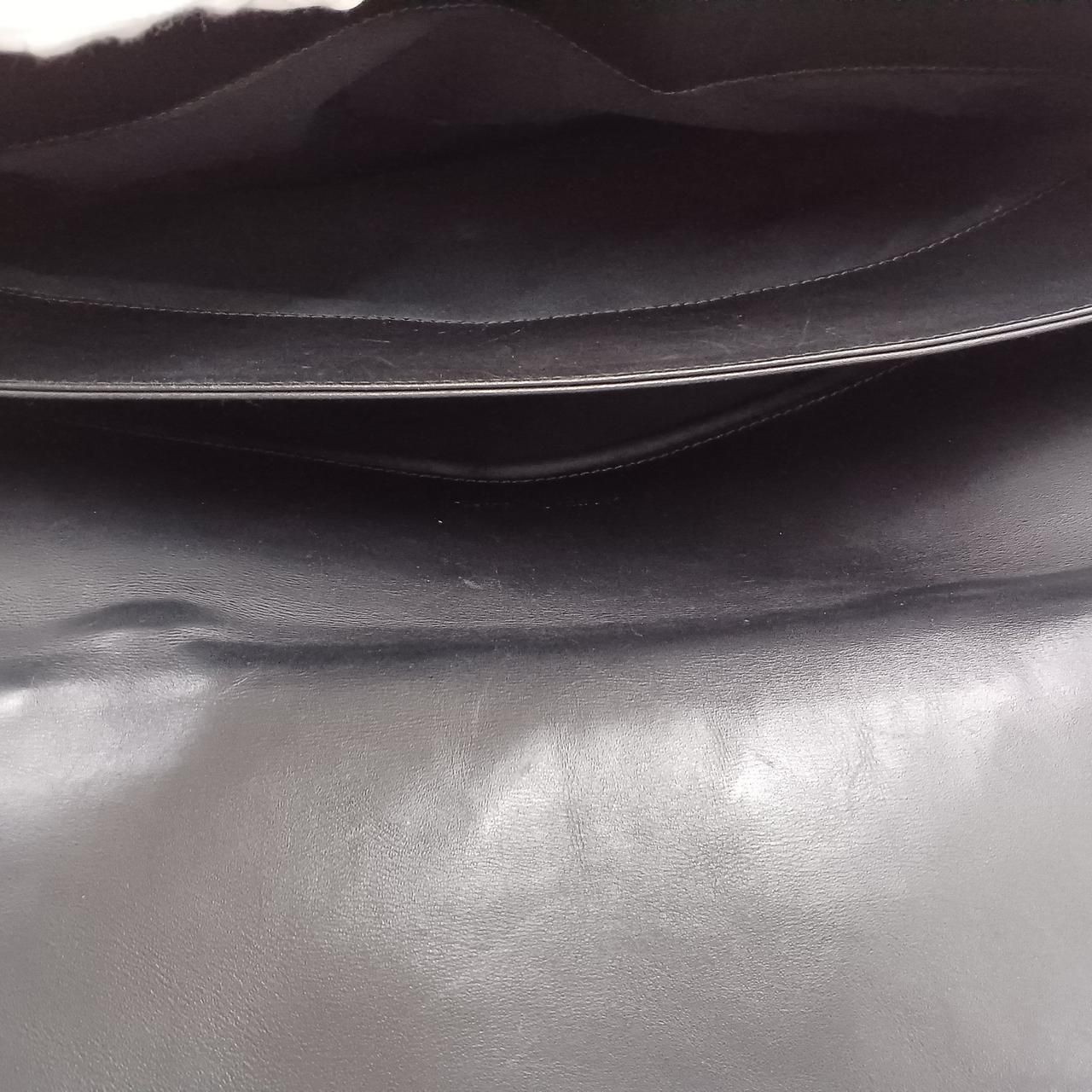 BOTTEGA VENETA BRIEFCASE INTRECCIATO 113095-V4651-1000BK TEAR INSIDE Used