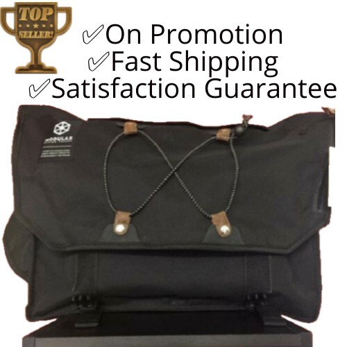 Clearance Sale black BAG MESSINGER High School Travel Laptop Rucksack Zipper NWT