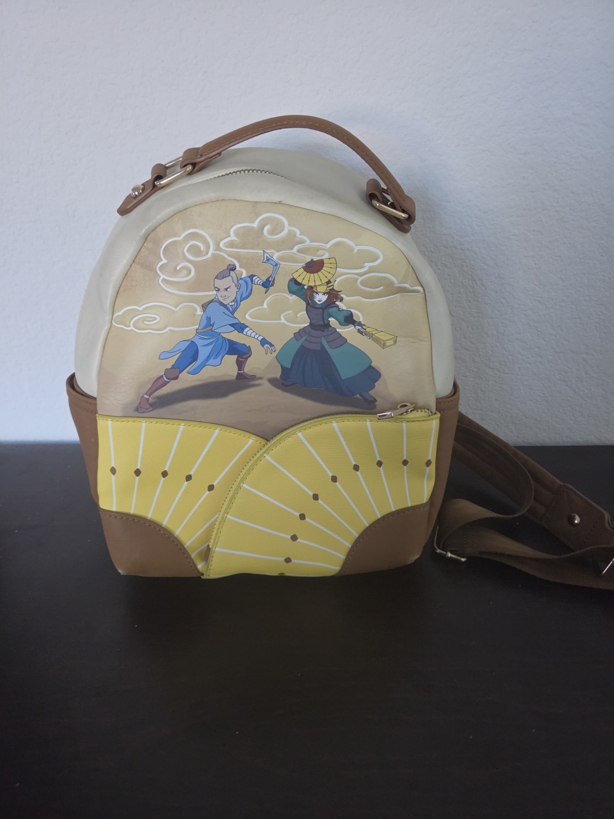 BoxLunch Avatar The Last Airbender Mini Backpack Zip Adjustable Straps