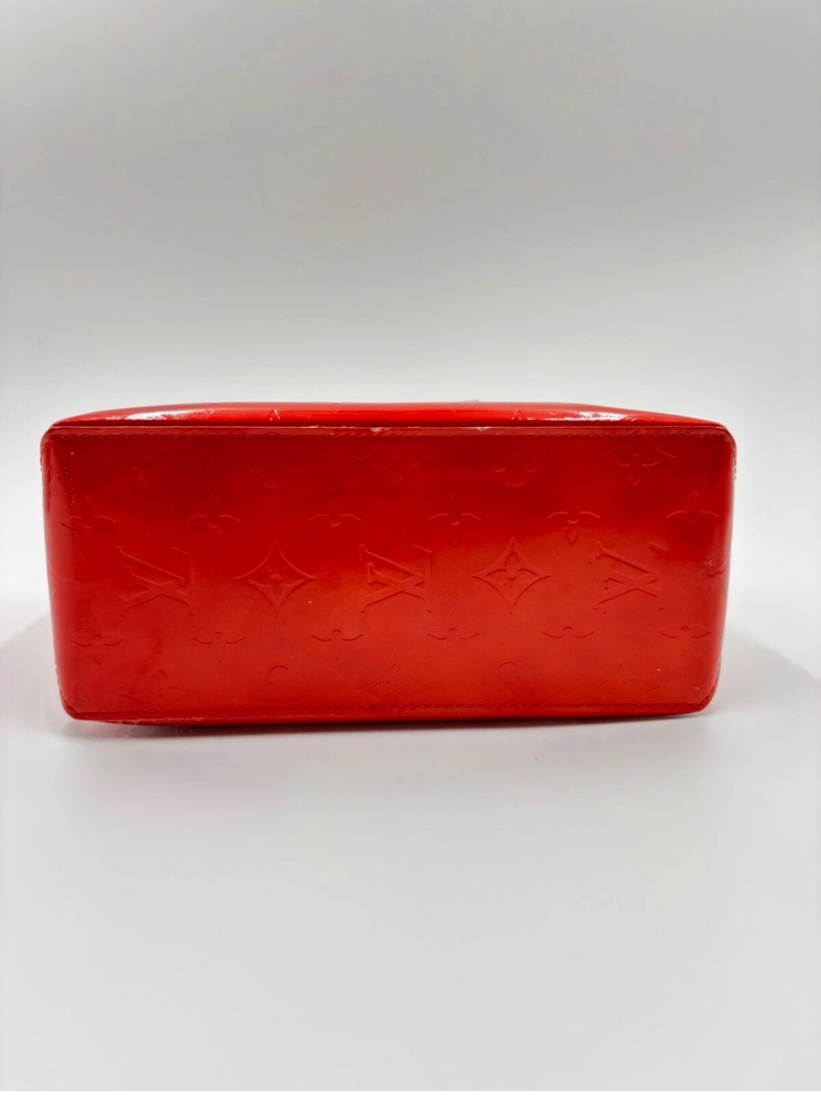 Louis Vuitton Reade Shoulder Bag PM Red Leather