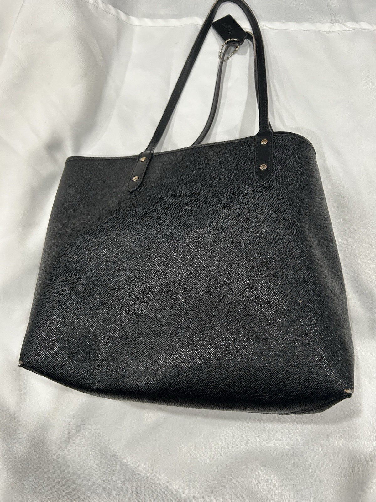 Coach City Reversible Tote bag Leopard With Black On The Other Side