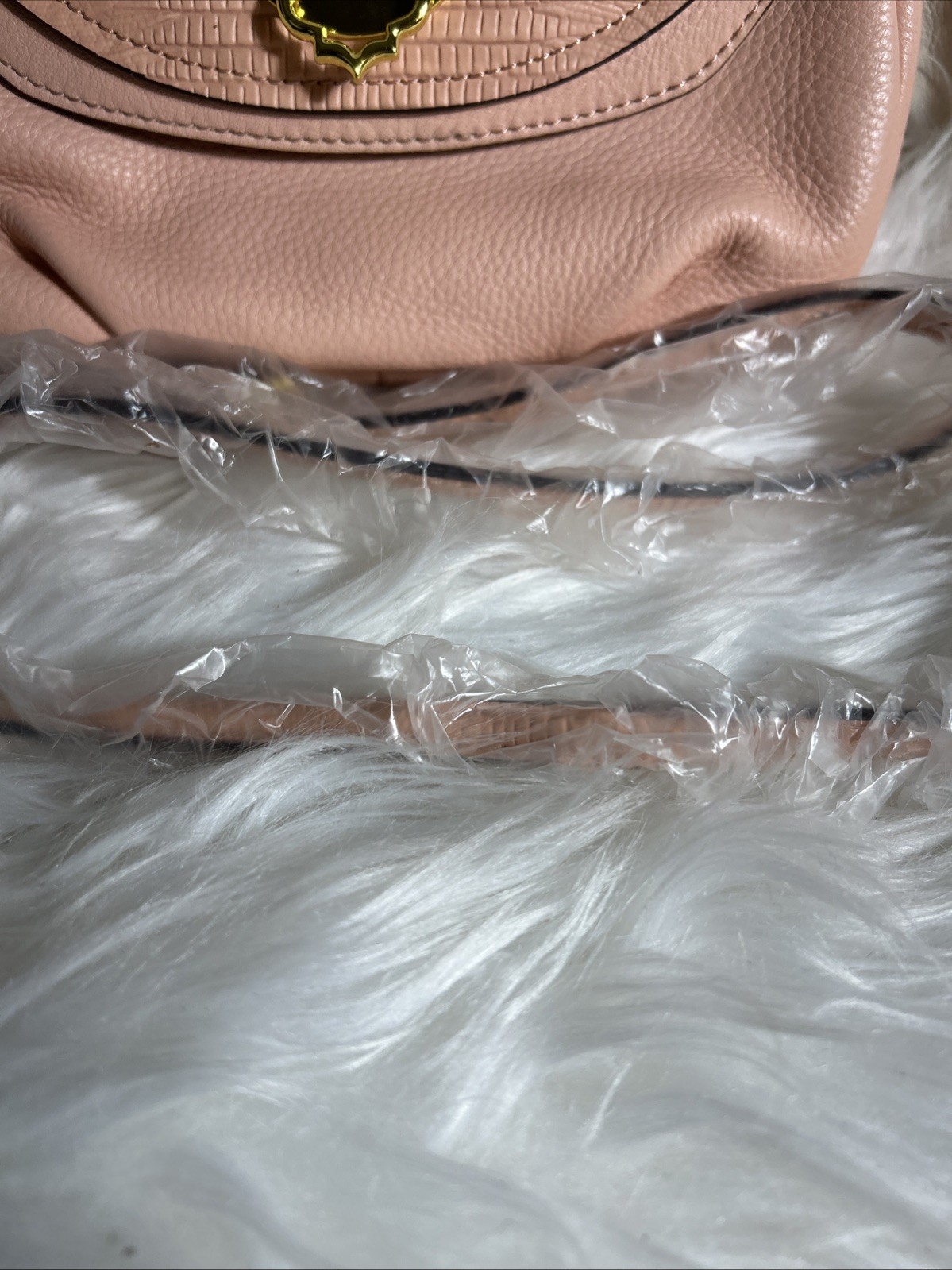 New orYANY Pink Peach Small Crossbody Bag Detachable Strap W Tags Free Ship!