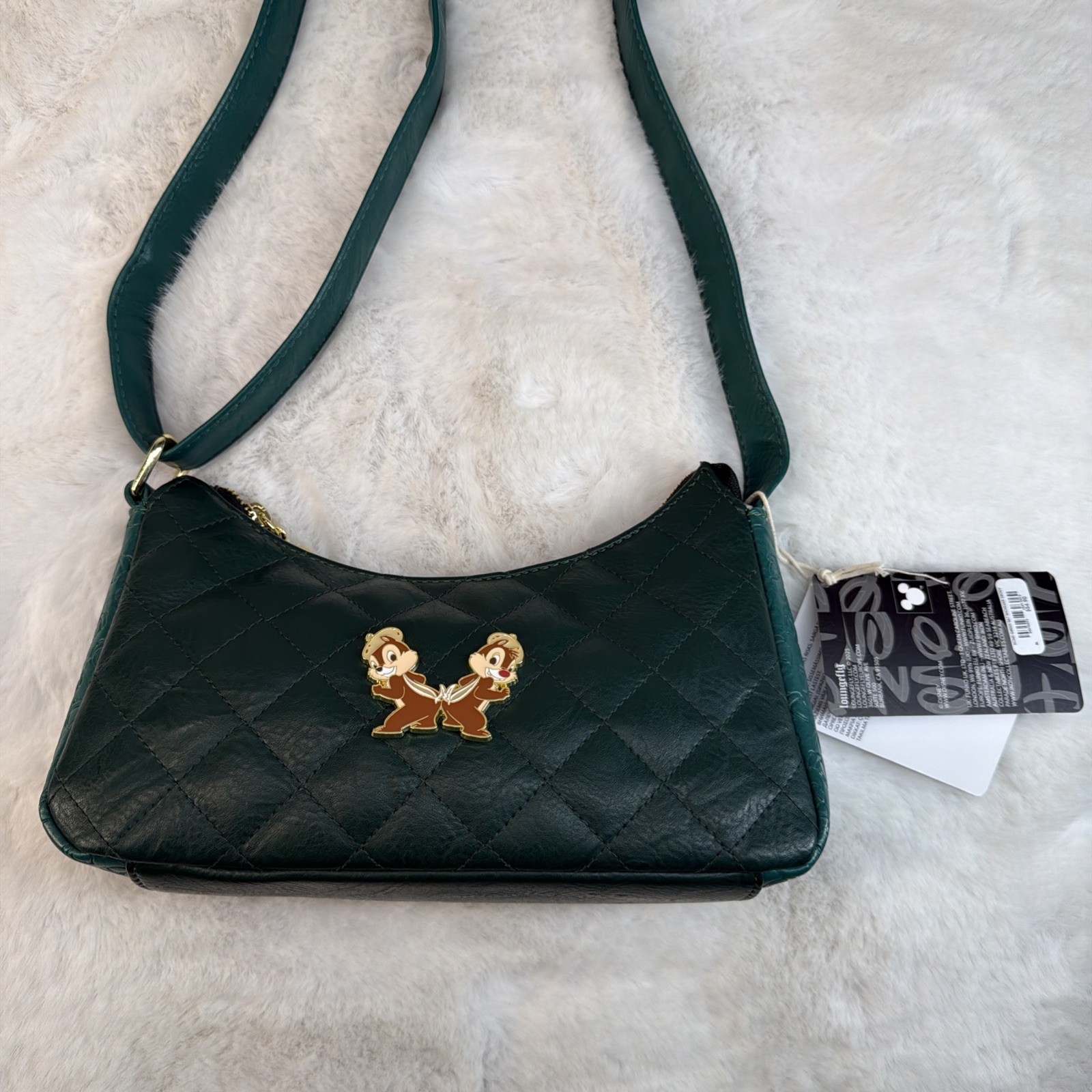 Loungefly Disney Chip & Dale Quilted Shoulder Bag – BoxLunch Exclusive