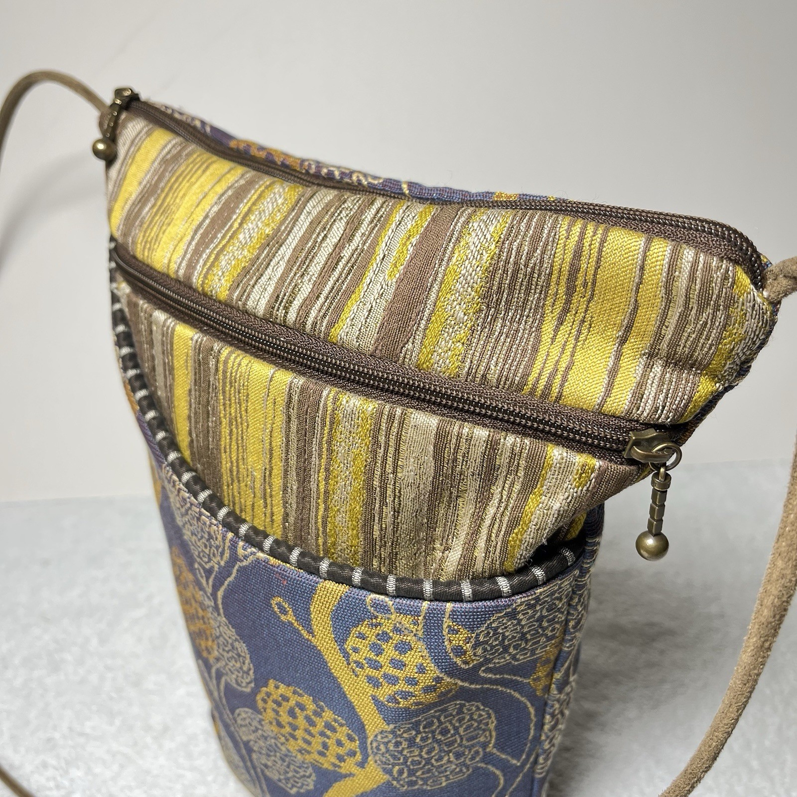 Maruca Designs City Girl Crossbody Purse Handmade USA Woven Fabric Boulder CO