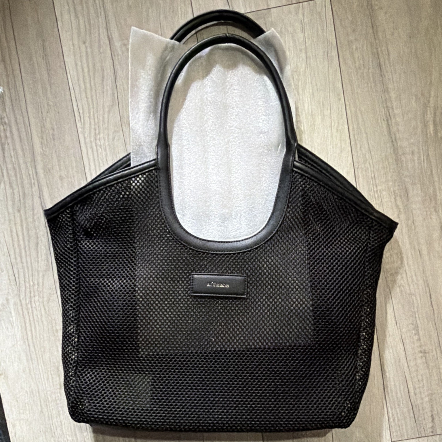 Alf the label Black Tote black Mesh