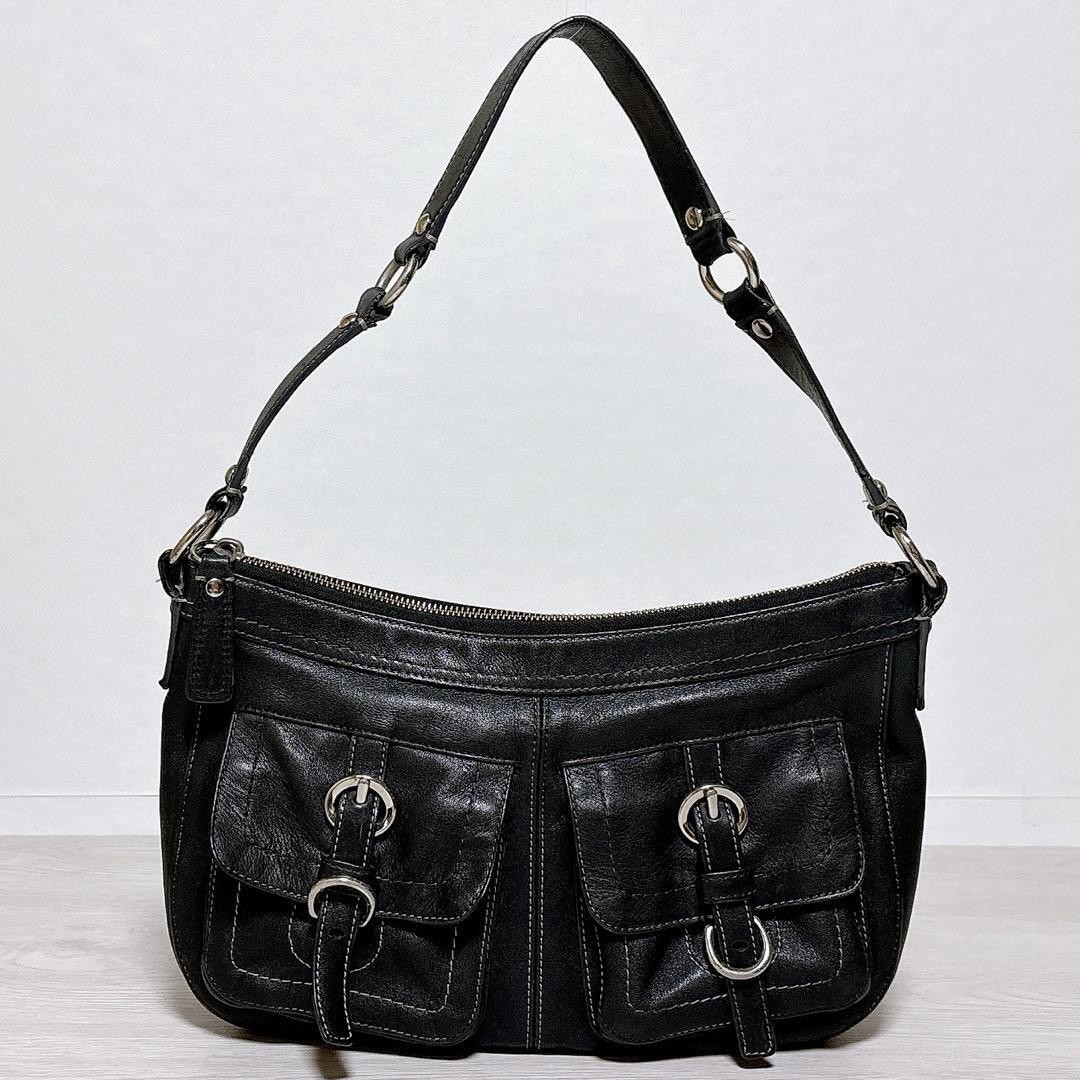 Coach Legacy Pocket One Shoulder y2k Rare