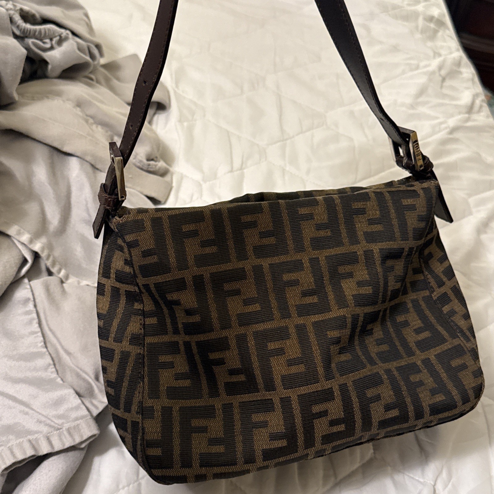 FENDI Hobos Zucca FF Hobo Vintage
