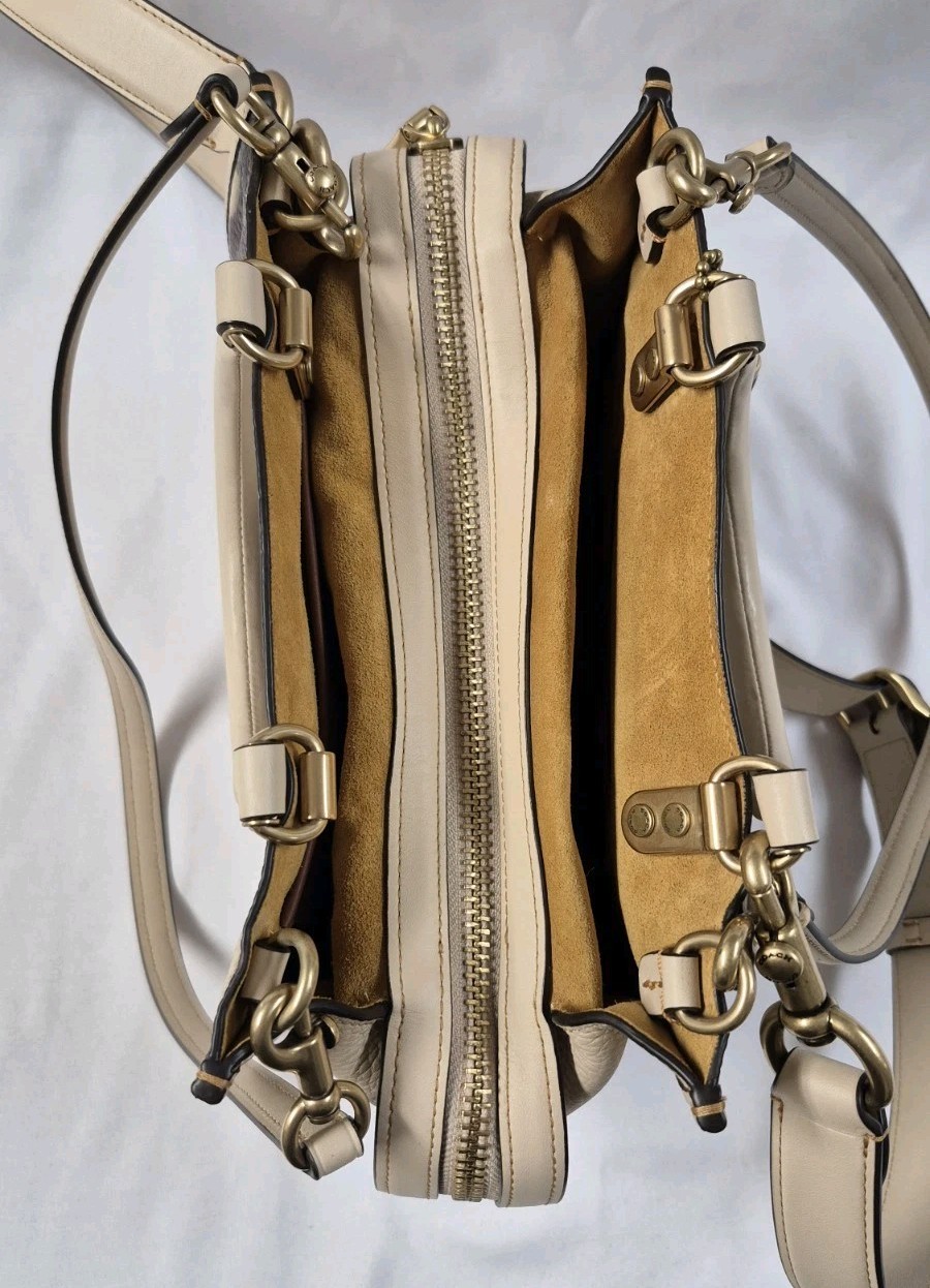 COACH X MINT & SERF IVORY/MULTI GRAFFITI ROGUE 25 CD704 AUTHENTIC