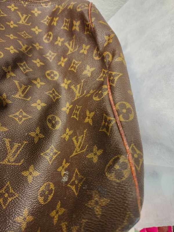 LOUIS VUITTON KEEPALL 55 TRAVEL BAG WEEKEND GETAWAY VINTAGE