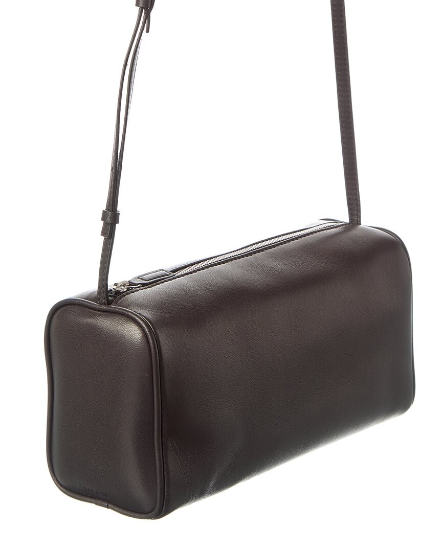 The Row Leather Crossbody Women’s Brown