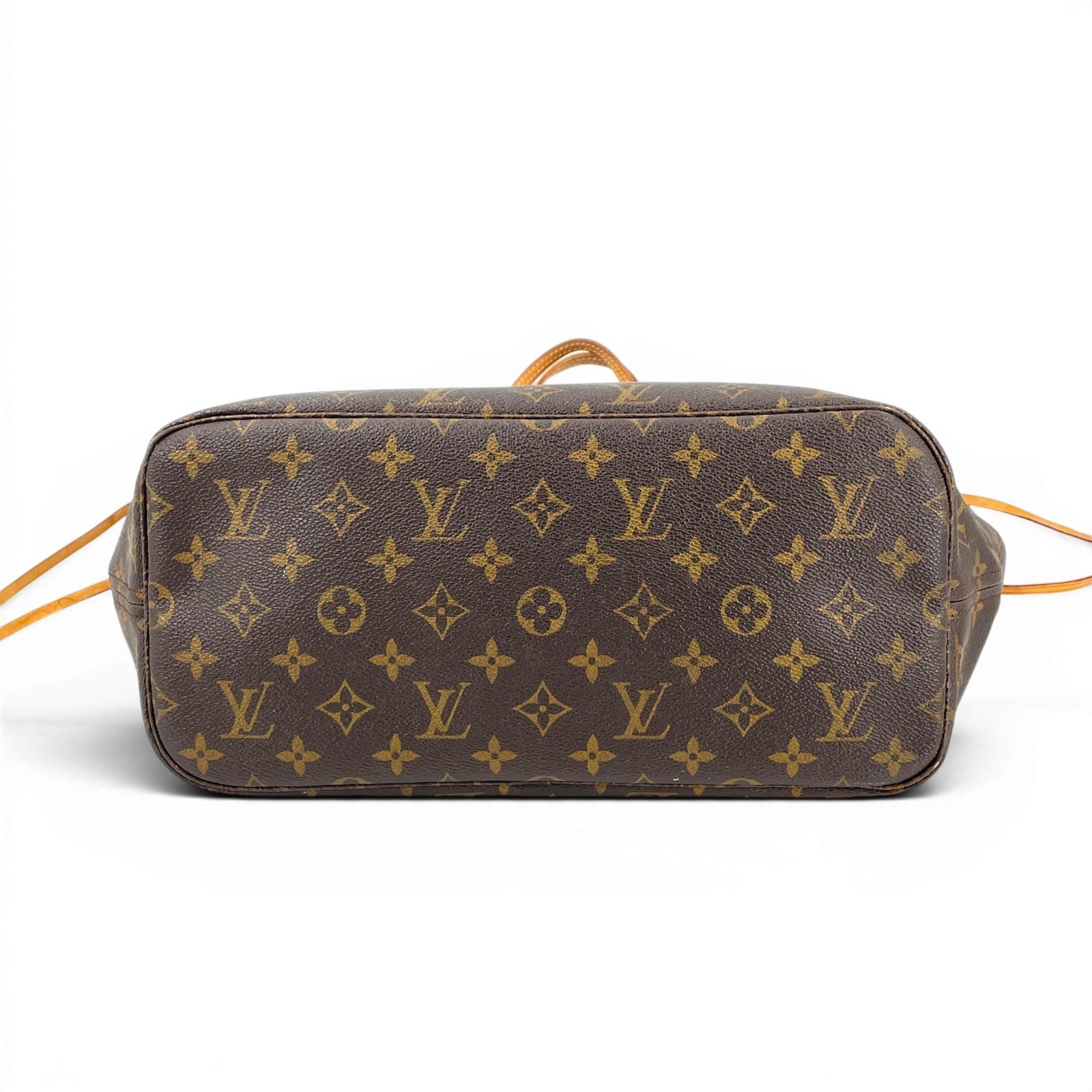 LOUIS VUITTON Neverfull MM Monogram Canvas Brown Women Shoulder Tote Bag M40156