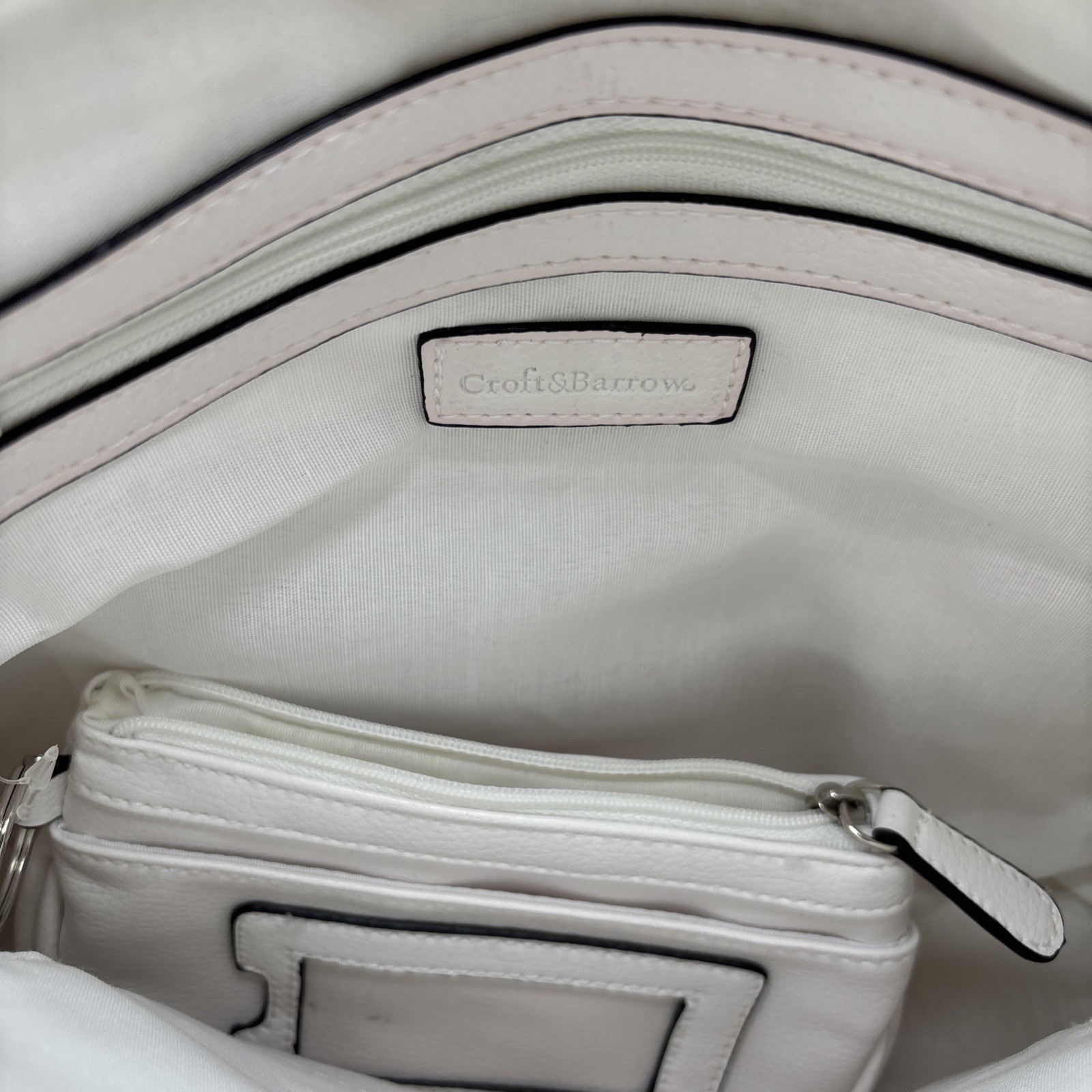 Croft & Barrow Essentials Handbag Purse Tote Striped New *READ*
