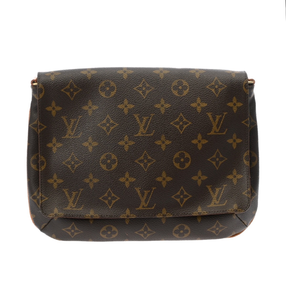 LOUIS VUITTON Muset Tango Long M51388 Monogram Monogram canvas Marron unisex…