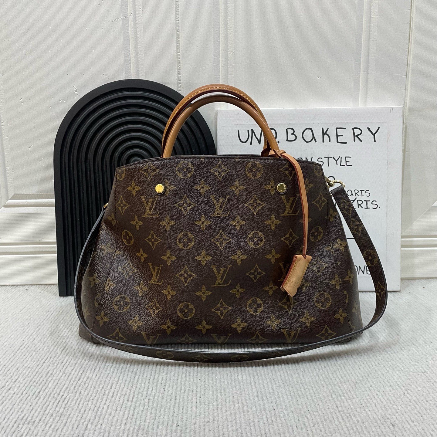 Louis Vuitton Pre-Owned Authentic Luxury Handbag Monogram 35*23*15cm