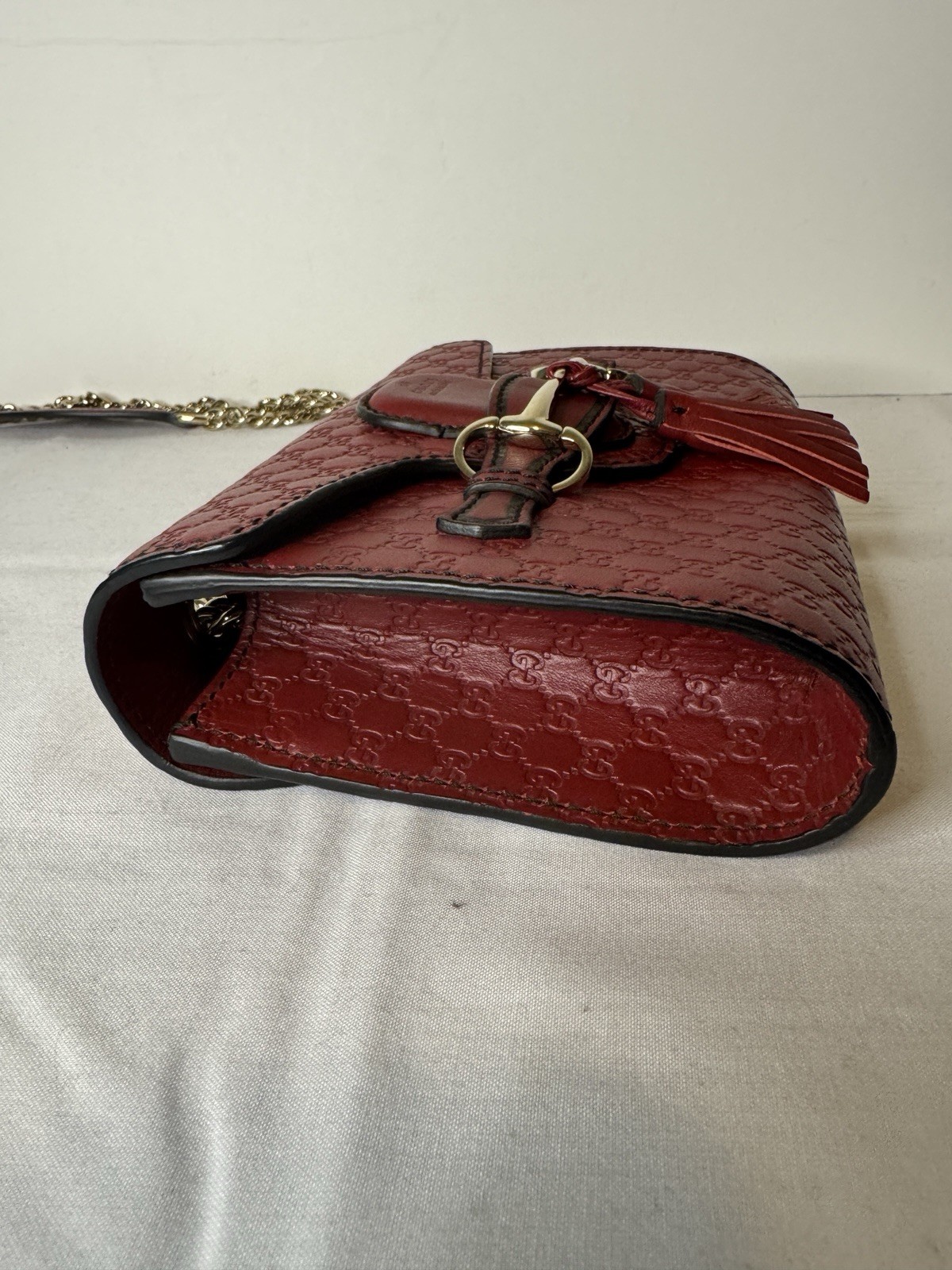 Gucci Medium Guccissima Emily Shoulder Bag (Brown, Medium)
