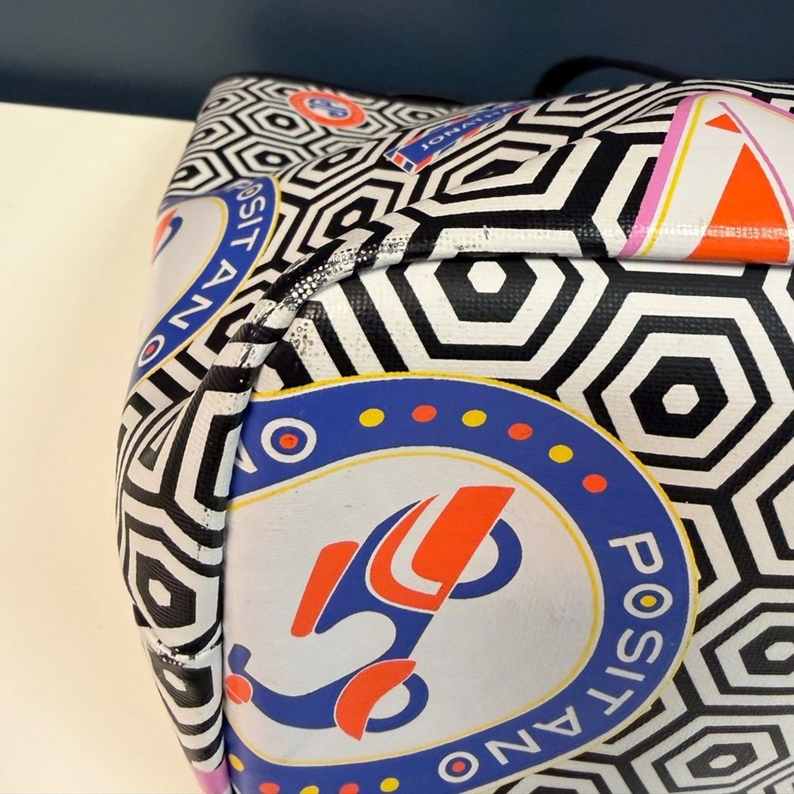 RARE Jonathan Adler Duchess Destination East West Travel Tote